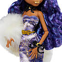 Колекційна лялька Монстер Хай Клодін Вульф Monster High Clawdeen Wolf Howliday Edition In Purple Gown, фото 9