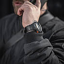 Годинник M-TAC з компасом/ Тактичний водонепроникний на 50 м годинник BLACK/ Спортивний електронний годинник, фото 5