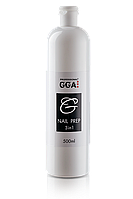 Засіб для зняття липкого шару GGA Professional Nail Prep 3in1, 500 мл