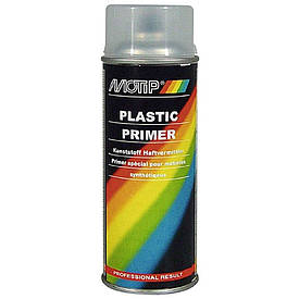 Ґрунт спрей для пластику прозорий Motip Plastic Primer 400мл