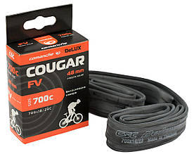 Камера велосипедна Comanche Cougar 700X18/23 FV 48ММ