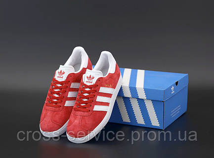 Adidas Gazelle red white ID 2021485446 2166.90 Prom.ua