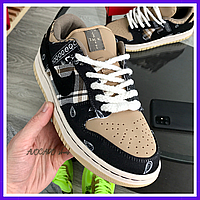 Кроссовки женские и мужские Nike SB Dunk Cactus Jack / кеды Найк СБ Данк Кактус Джек