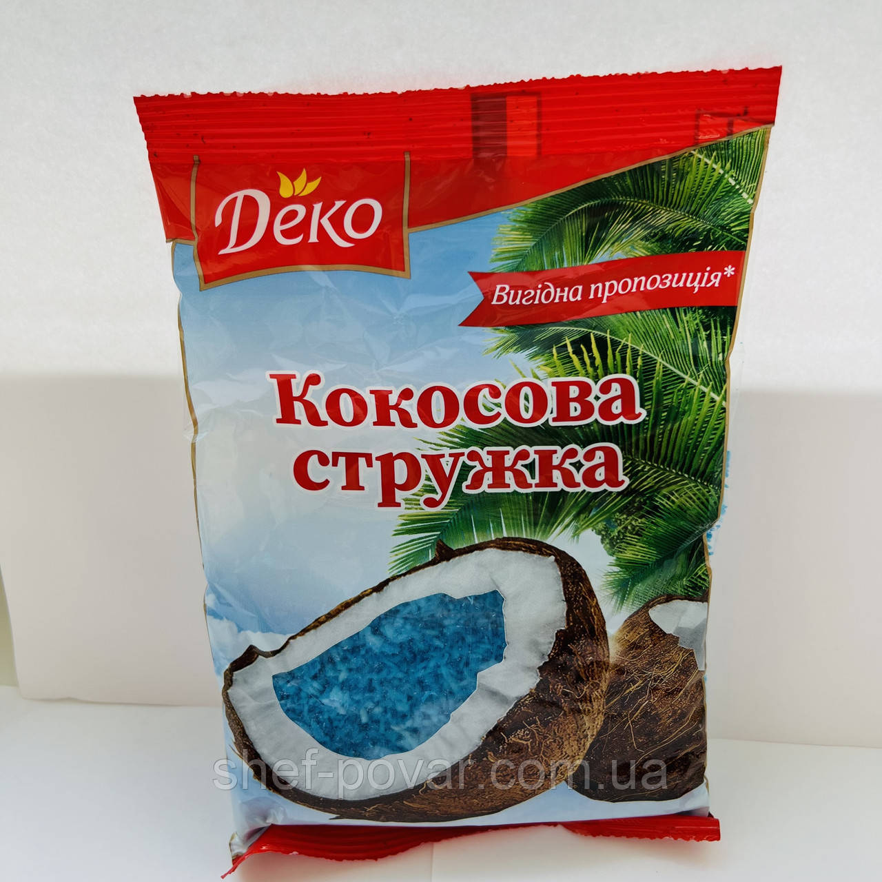 Кокосова стружка 100 гр. ТМ «Деко", фото 1