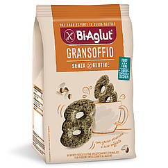 Печиво цільнозернове без глютену “GranSoffioBiscuit”, 200 г BiAglut