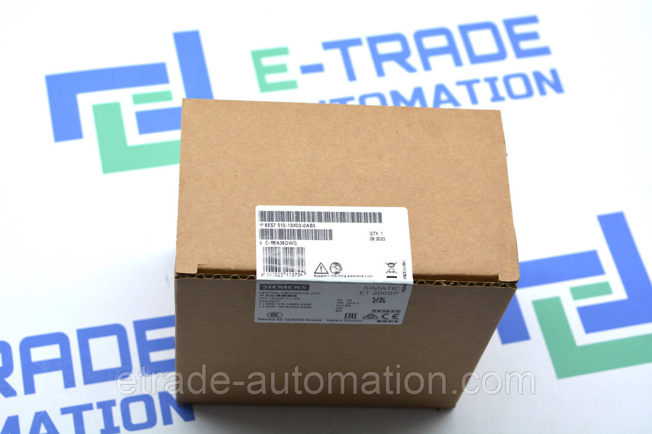 Контролер Siemens 6ES7510-1SK03-0AB0, фото 1