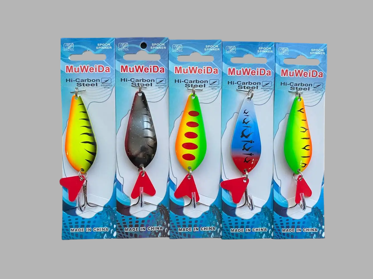 Блешня коливалка MuWeiDa Atom 18гр Атом 5шт Набір