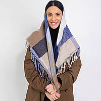 Хустка тепла Клітинка (кашемір) 100х100 см.