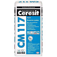 Клей для каменю і плитки Ceresit CM 117 (Церезіт СМ 117) 25 кг