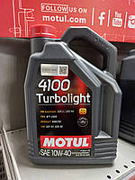 Моторна олива MOTUL / 4100 Turbolight 10W40 / 5 л