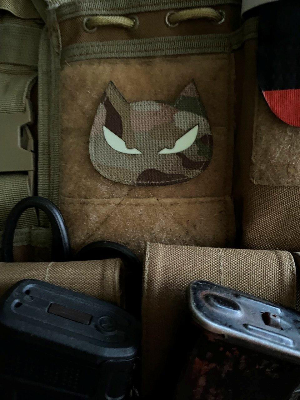 Патч / шеврон «Злий котик»