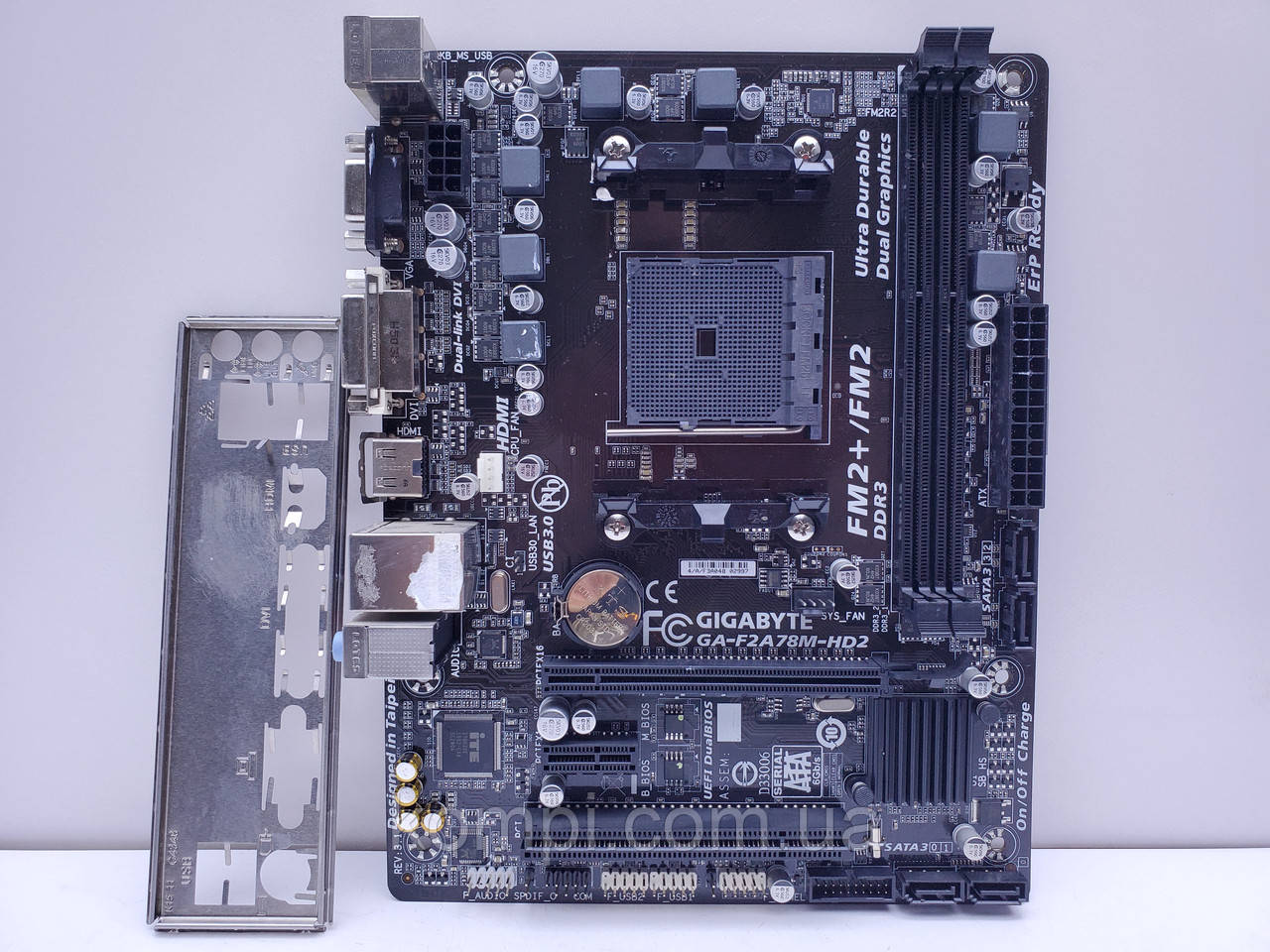 Материнська плата sFM2 GIGABYTE GA-F2A78M-HD2 (Socket FM2+,DDR3,б/у)