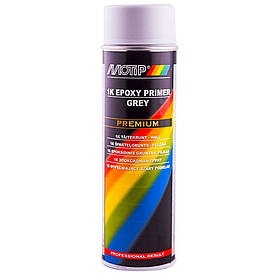 Епоксидний ґрунт спрей сірий Motip 1K Epoxy Primer Grey Premium 500мл