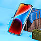 Захисне скло для iPhone 15 6.1" з бортиками HOCO 9D large arc dustproof glass, фото 8