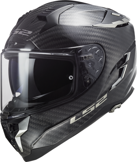 МОТОШОЛОМ ЗАКРИТИЙ LS2 FF327 CHALLENGER C SOLID КОЛІР CARBON