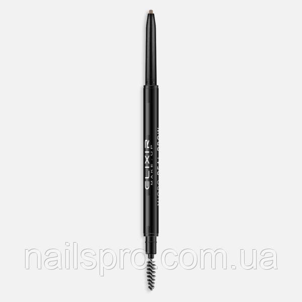 Механический карандаш для бровей Elixir Micro Real Brow 02 - фото 1 - id-p1858149827