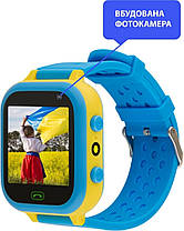 Smart Watch AmiGo GO009 GLORY Camera+LED WIFI Blue-Yellow UA UCRF, фото 6