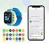 Smart Watch AmiGo GO009 GLORY Camera+LED WIFI Blue-Yellow UA UCRF, фото 6