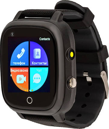 Smart Watch AmiGo GO005 4G WIFI Thermometer Black, фото 2
