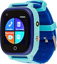 Smart Watch AmiGo GO005 4G WIFI Thermometer Blue, фото 6