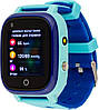 Smart Watch AmiGo GO005 4G WIFI Thermometer Blue, фото 2