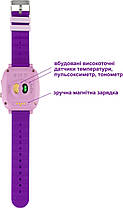 Smart Watch AmiGo GO005 4G WIFI Thermometer Purple, фото 4