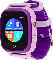 Smart Watch AmiGo GO005 4G WIFI Thermometer Purple, фото 5