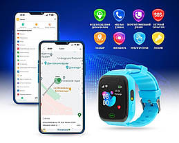 Smart Watch GARMIX PointPRO-100 WIFI BLUE UA UCRF, фото 4