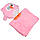 М'яка іграшка-подушка з пледом Supretto Сова Джавеліна 3 в 1, рожева (Арт. 78100001), фото 3