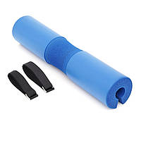 Накладка (бампер) на гриф Cornix Barbell Pad XR-0210 Blue лучшая цена с быстрой доставкой по Украине