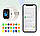 Smart Watch AmiGo GO009 Camera+LED WIFI White UA UCRF, фото 4