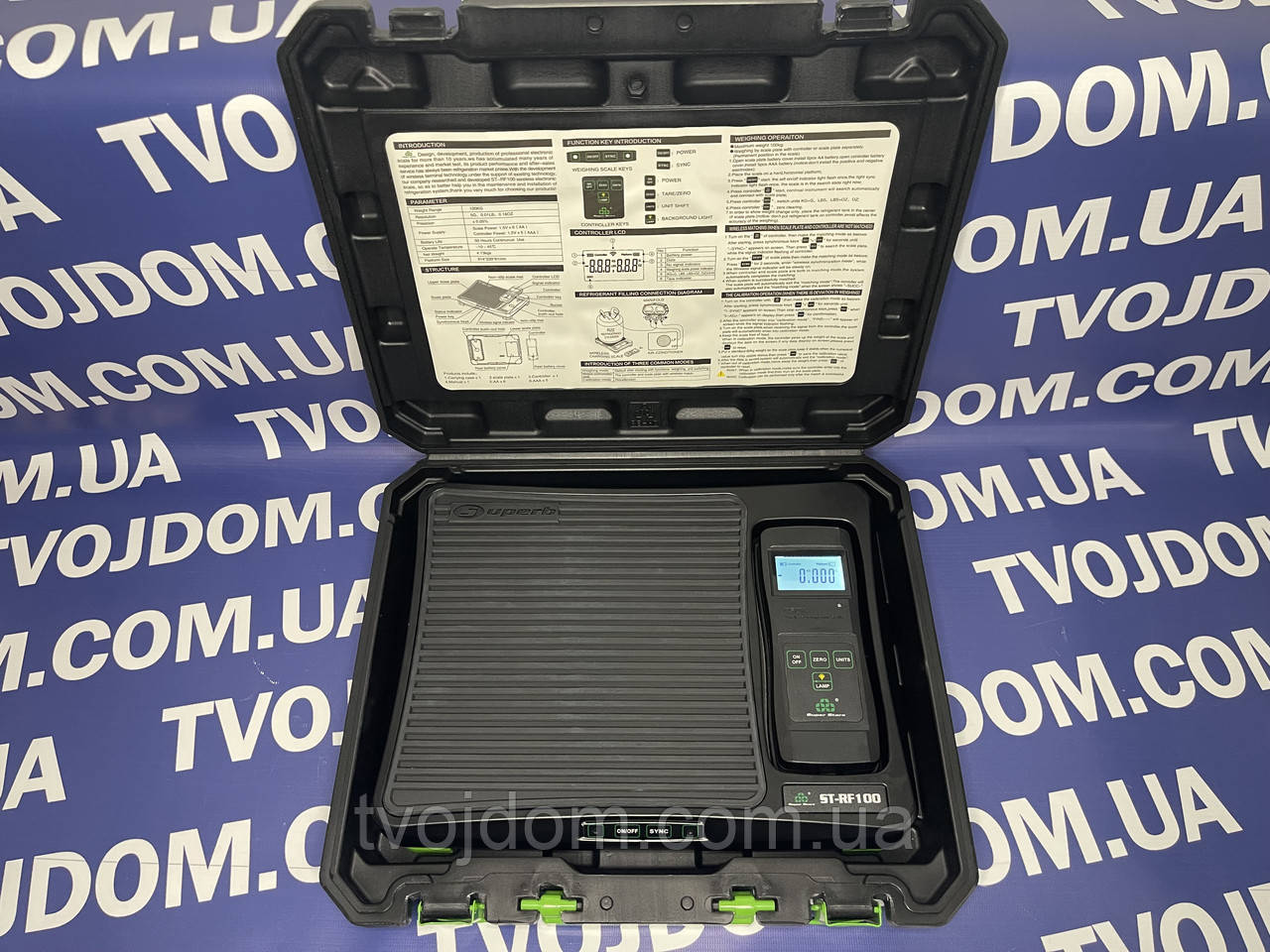 Ваги заправні Super Stars ST-RF100 (до 100кг.) дискретність 5 грамів.