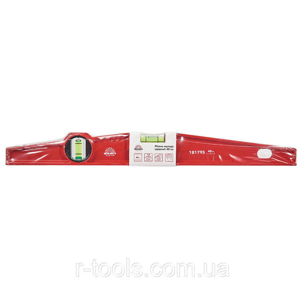 Рівень муляра ударний 40 см Vitals Master 181795