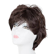 Перука коротка темний каштан, VC 001Brown, фото 4