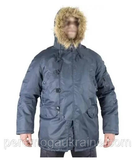 Парка куртка Аляска USA N3B Синя 10181003 Mil-Tec-2XL