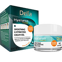 Разглаживающий крем-гель для лица Delia Hyaluron Fusion Smoothing & Hydration Cream-Gel, 50 мл