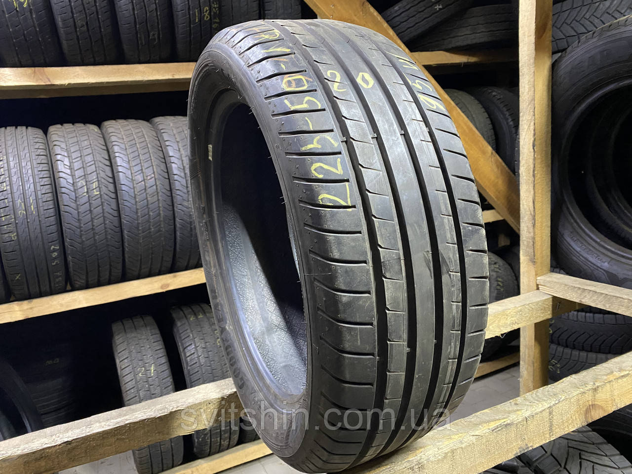 Розпаровка 225/50R18 Goodyea Eagle F1 6мм 2020рік, фото 1