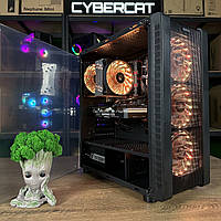 Экскалибур! Ryzen 5 5500 + Nvidia GTX 1660 SUPER | Магазин Гарантия 1 Год! Игровой Компьютер ПК от CyberCat