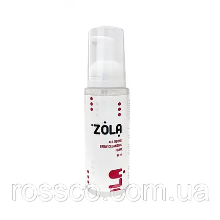 ZOLA Піна для брів очищувальна 80 мл, фото 1