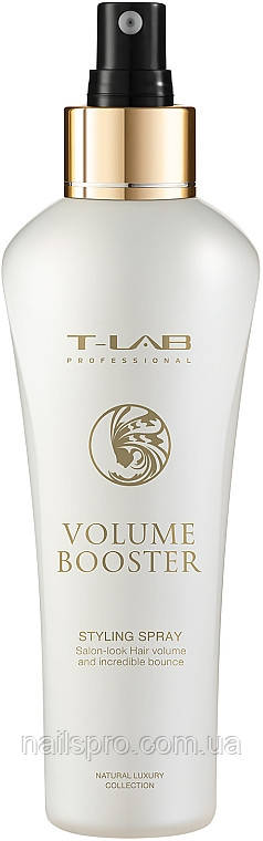 Стайлінг-спрей для неперевершеного ліфтингу волосся T-LAB Professional Volume Booster Styling Spray 150 мл