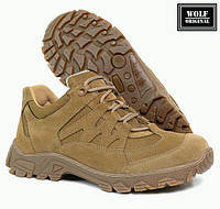 Кроссовки для военных "Desert Trekking" Койот WOLForiginal, полуботинки армейские прошитые, обувь для солдат