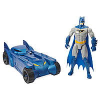 Игровой набор Batman Бэтмен и бэтмобиль 6058417 Синий