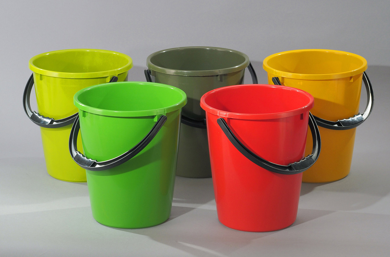 Відро Грей 12л 2-й сорт не харчове Горизонт 02019GR