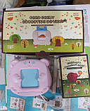 Кишенькова абетка Монтессорі Ведмедик 112 карток РОЖЕВА   швидка відправка ЯКість, фото 3