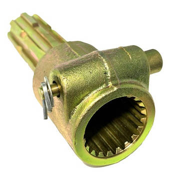 Перехідник ВОМ карданного валу 21х8 фіксація пружинний штифт