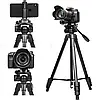 Професійний штатив 180 см Yunteng VCT-696 для смартфона та фото- та відеокамер, фото 3