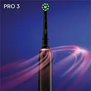 Електрична зубна щітка Braun Oral-B D505 PRO 3 3500 Cross Action Black, фото 5