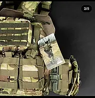 ТАКТИЧНА ПЛИТОНОСКА  З СИСТЕМОЮ ШВИДКОГО СКРОСУ НА 4 ТОЧКИ NORTH MULTICAM, ПЛІТОНОСКА ВІЙСЬКОВА