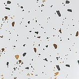 Самоклеюча підлогова LVT плитка Білий камінь 600х600х1.5mm, фото 2