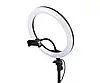 Кільцева LED RGB SP12/MJ 30 лампа USB 30cm для селфі 12" 028 RING LIGHT, фото 3